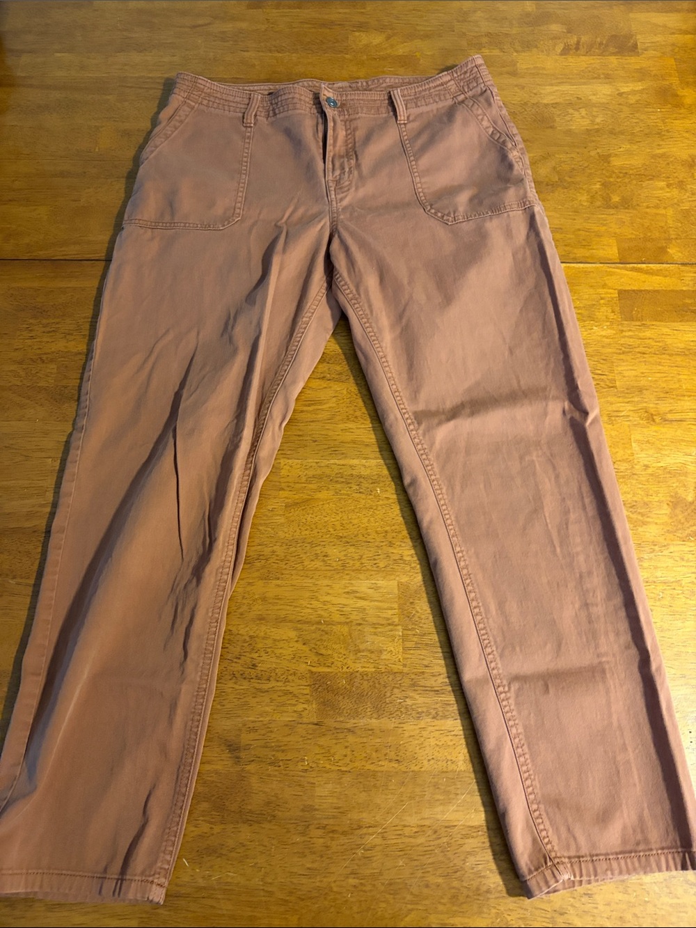 Prana Women's Straight Leg Pants in Rust